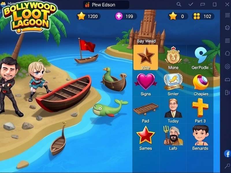 Bollywood Loot Lagoon Gameplay Screenshot